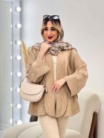 مانتو هلالی بغل چاک کد 4607 - تصویر 2