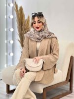 مانتو هلالی بغل چاک کد 4607 - تصویر 9