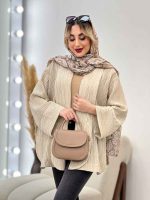 مانتو هلالی بغل چاک کد 4607 - تصویر 4