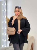 مانتو هلالی بغل چاک کد 4607 - تصویر 10