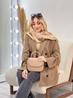 مانتو مازراتی شش دکمه جیب نما کد 4621 - تصویر 15