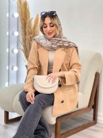 مانتو مازراتی شش دکمه جیب نما کد 4621 - تصویر 14