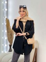 مانتو شومیزی دو جیب کد 4589 - تصویر 17