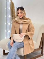 مانتو مازراتی یقه بلیزری کد 4588 - تصویر 20