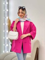 مانتو مازراتی یقه بلیزری کد 4588 - تصویر 19