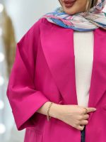 مانتو مازراتی یقه بلیزری کد 4588 - تصویر 23