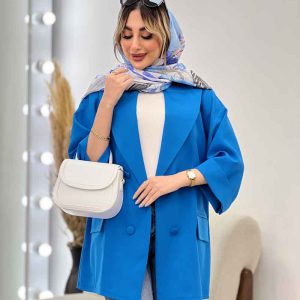 مانتو مازراتی یقه بلیزری کد 4588