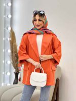 مانتو مازراتی یقه بلیزری کد 4588
