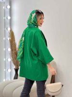 مانتو مازراتی یقه بلیزری کد 4588 - تصویر 16