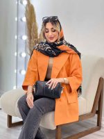 مانتو مازراتی یقه بلیزری کد 4588 - تصویر 22