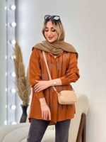 شومیزی جلو پولک دوزی کد 4603 - تصویر 8