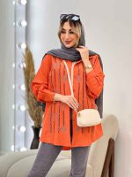 شومیزی جلو پولک دوزی کد 4603