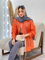 شومیزی جلو پولک دوزی کد 4603 - تصویر 13