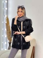 شومیزی جلو پولک دوزی کد 4603 - تصویر 3