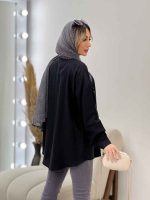 شومیزی جلو پولک دوزی کد 4603 - تصویر 12