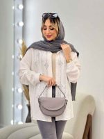 شومیزی جلو پولک دوزی کد 4603 - تصویر 9