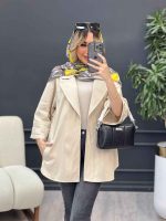 مانتو لینن پشت پاگن کد 4643 - تصویر 4