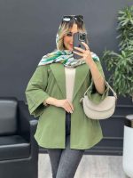 مانتو لینن پشت پاگن کد 4643 - تصویر 2