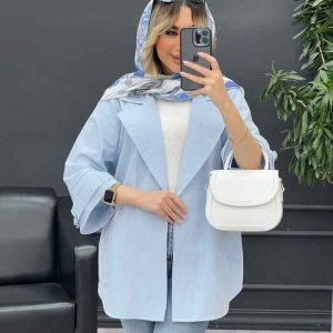 مانتو لینن پشت پاگن کد 4643