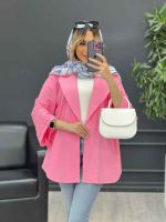 مانتو لینن پشت پاگن کد 4643 - تصویر 3