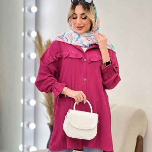 مانتو کراش جلو چین کد 4637