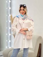 مانتو کراش جلو چین کد 4637 - تصویر 9