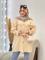مانتو کراش جلو چین کد 4637 - تصویر 19