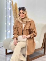 مانتو کراش جلو چین کد 4637 - تصویر 29