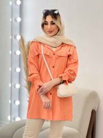 مانتو کراش جلو چین کد 4637 - تصویر 27