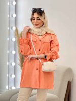 مانتو کراش جلو چین کد 4637 - تصویر 6