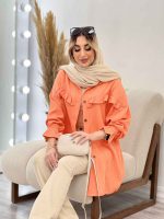 مانتو کراش جلو چین کد 4637 - تصویر 16
