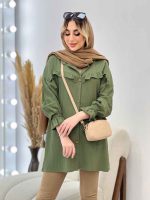مانتو کراش جلو چین کد 4637 - تصویر 15