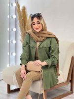 مانتو کراش جلو چین کد 4637 - تصویر 26