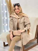 مانتو کراش جلو چین کد 4637 - تصویر 12