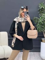 مانتو لینن تک دکمه کد 4646 - تصویر 8