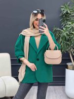مانتو لینن تک دکمه کد 4646 - تصویر 16