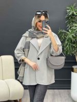 مانتو لینن تک دکمه کد 4646 - تصویر 10