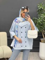 مانتو لینن ده دکمه کد4647 - تصویر 15