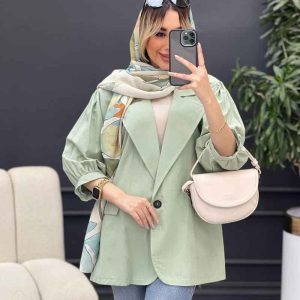مانتو لینن تک دکمه کد 4646