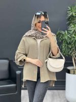 مانتو تک جیب آستین پاگن کد 4644 - تصویر 16