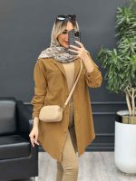 مانتو پشت پیله دو جیب کد 4641 - تصویر 19