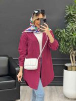 مانتو پشت پیله دو جیب کد 4668 - تصویر 44