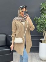 مانتو پشت پیله دو جیب کد 4641 - تصویر 12