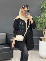 مانتو لینن طرح لوزی کد 4636 - تصویر 10