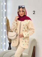 مانتو لینن نچرال طرح سنتی کد 4651 - تصویر 22