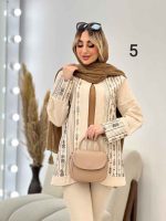 مانتو لینن نچرال طرح سنتی کد 4651 - تصویر 19