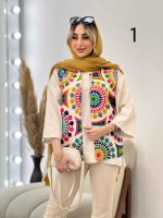 جلیقه طرح دار کد 4517 - تصویر 3