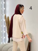 جلیقه طرح دار کد 4517 - تصویر 12