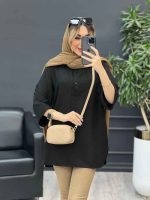 مانتو کرسپو یقه سه دکمه کد 4530 - تصویر 23