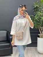 مانتو کرسپو یقه سه دکمه کد 4530 - تصویر 29